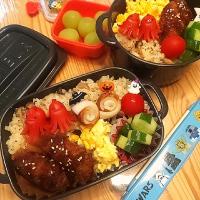2023.9.29 娘&自分弁当🍱